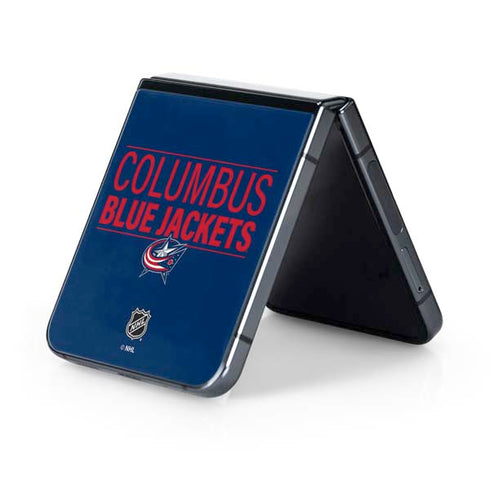 NHL Columbus Blue Jackets Lineup Galaxy Z Flip5 5G Skin