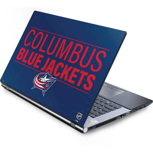 NHL Columbus Blue Jackets Lineup Generic Laptop Skin