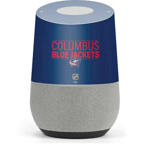 NHL Columbus Blue Jackets Lineup Google Home Skin