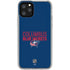 NHL Columbus Blue Jackets Lineup iPhone 11 Pro Clear Case