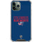 NHL Columbus Blue Jackets Lineup iPhone 11 Pro Max Clear Case