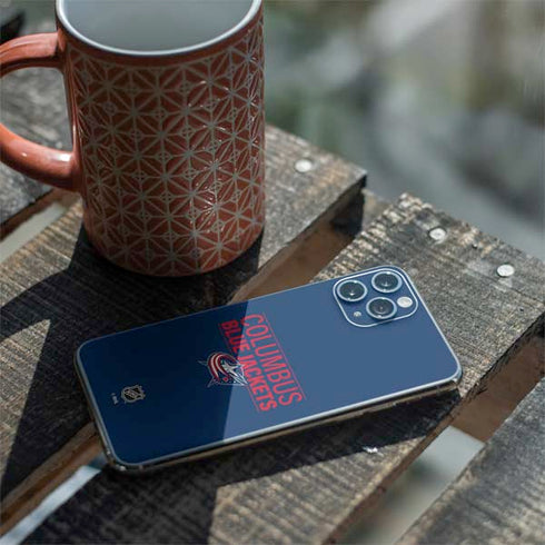 NHL Columbus Blue Jackets Lineup iPhone 11 Pro Skin