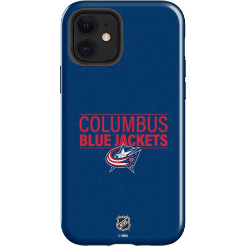 NHL Columbus Blue Jackets Lineup iPhone 12 Impact Case