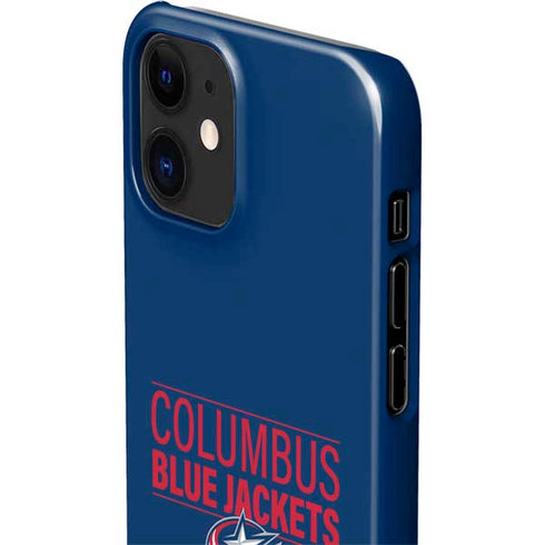 NHL Columbus Blue Jackets Lineup iPhone 12 Mini Lite Case