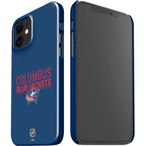 NHL Columbus Blue Jackets Lineup iPhone 12 Mini Lite Case