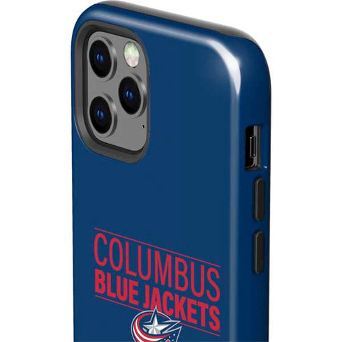 NHL Columbus Blue Jackets Lineup iPhone 12 Pro Impact Case