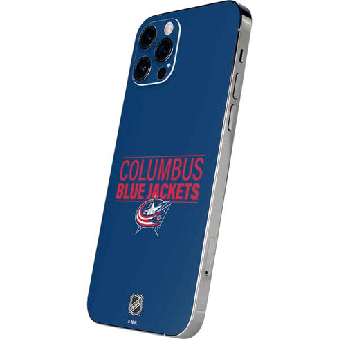 NHL Columbus Blue Jackets Lineup iPhone 12 Pro Max Skin