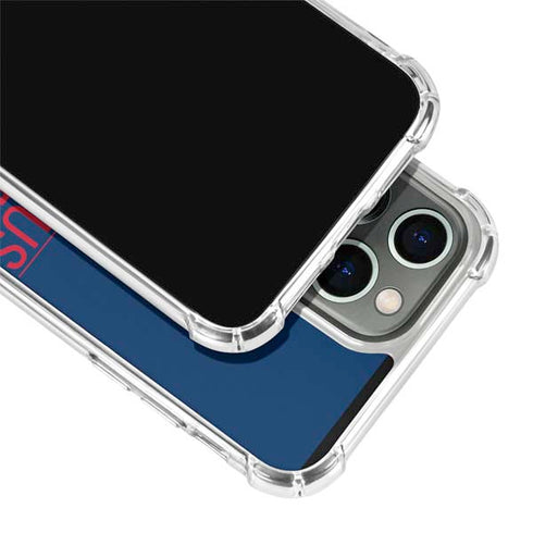 NHL Columbus Blue Jackets Lineup iPhone 13 Pro Clear Case