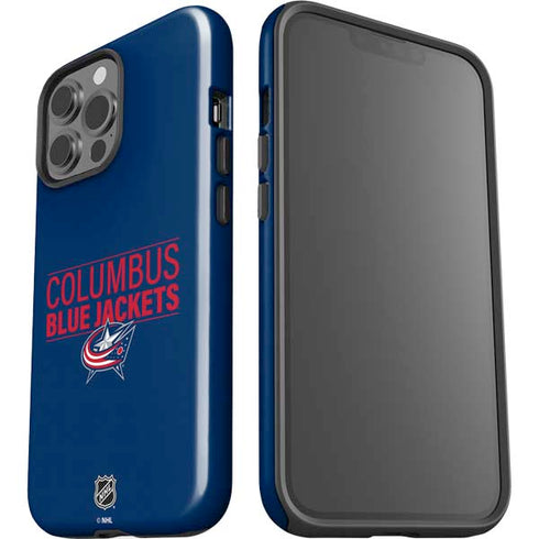 NHL Columbus Blue Jackets Lineup iPhone 13 Pro Max Impact Case