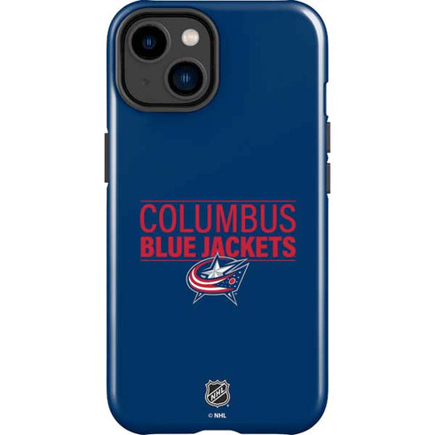 NHL Columbus Blue Jackets Lineup iPhone 15 Plus Impact Case