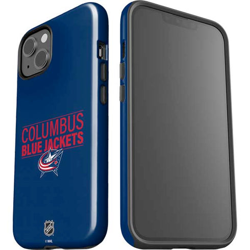 NHL Columbus Blue Jackets Lineup iPhone 15 Plus Impact Case