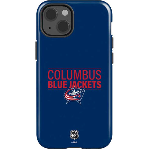 NHL Columbus Blue Jackets Lineup iPhone 14 Impact Case
