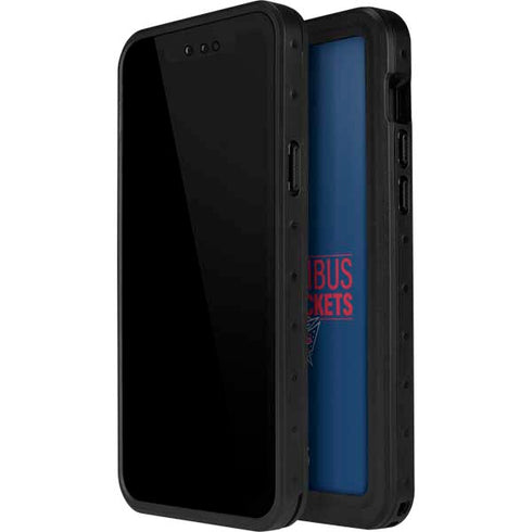 NHL Columbus Blue Jackets Lineup iPhone 14 Pro Max Waterproof Case