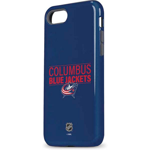 NHL Columbus Blue Jackets Lineup iPhone 7 Pro Case