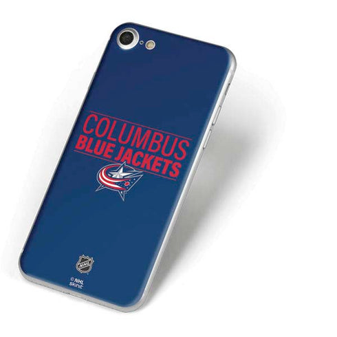NHL Columbus Blue Jackets Lineup iPhone 7 Skin