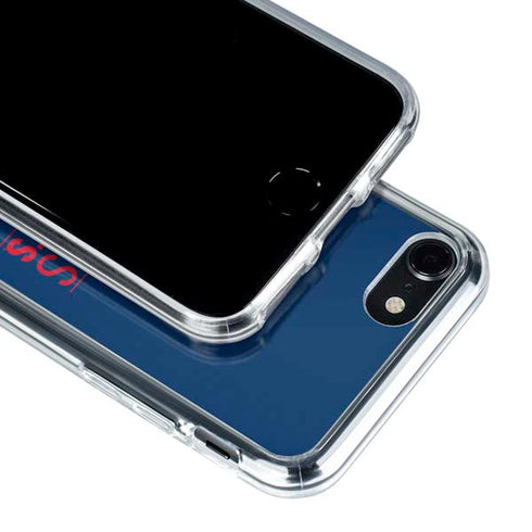 NHL Columbus Blue Jackets Lineup iPhone SE (2nd & 3rd Gen) Clear Case