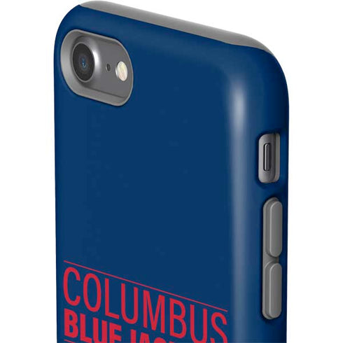NHL Columbus Blue Jackets Lineup iPhone SE (2nd & 3rd Gen) Pro Case