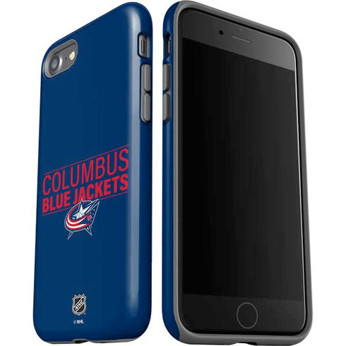 NHL Columbus Blue Jackets Lineup iPhone SE (2nd & 3rd Gen) Pro Case