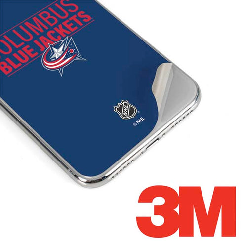 NHL Columbus Blue Jackets Lineup iPhone XS Max Skin