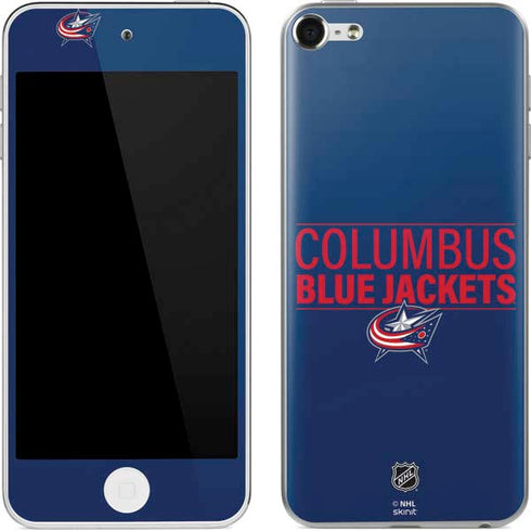 NHL Columbus Blue Jackets Lineup Apple iPod Skin