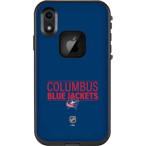 NHL Columbus Blue Jackets Lineup LifeProof Fre iPhone Skin