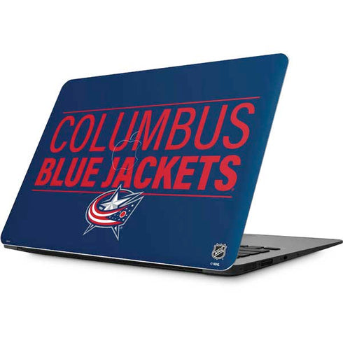 NHL Columbus Blue Jackets Lineup Apple MacBook Skin