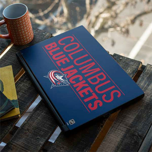 NHL Columbus Blue Jackets Lineup MSI GS65 Stealth Laptop Skin