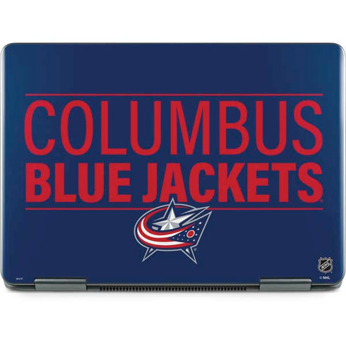 NHL Columbus Blue Jackets Lineup Notebook 9 Pro 13in (2017) Skin