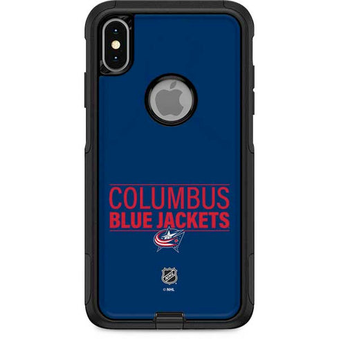NHL Columbus Blue Jackets Lineup Otterbox Commuter iPhone Skin