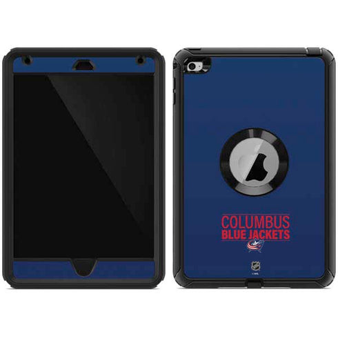 NHL Columbus Blue Jackets Lineup Otterbox Defender iPad Skin