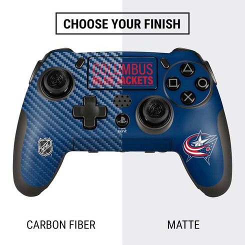 NHL Columbus Blue Jackets Lineup PlayStation Scuf Vantage 2 Controller Skin