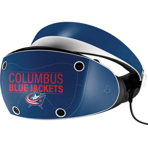 NHL Columbus Blue Jackets Lineup PlayStation VR2 Skin