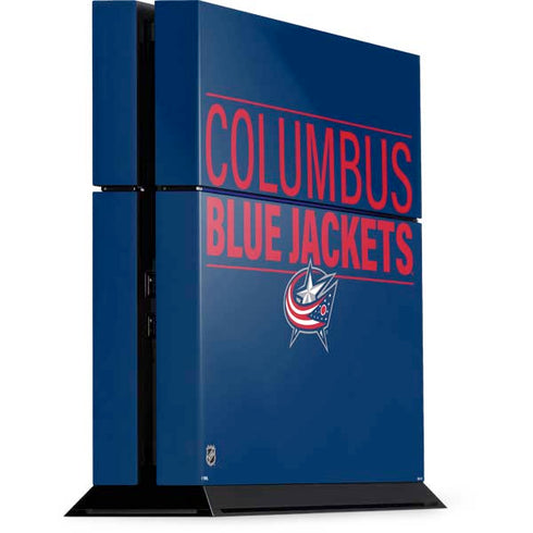 NHL Columbus Blue Jackets Lineup PS4 Console Skin