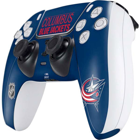 NHL Columbus Blue Jackets Lineup PS5 Controller Skin