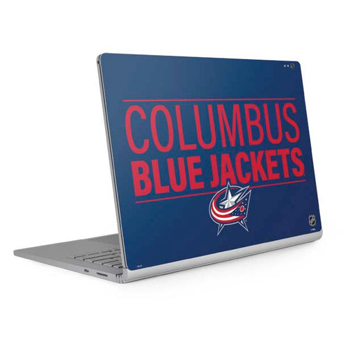 NHL Columbus Blue Jackets Lineup Surface Book 2 13.5in Skin