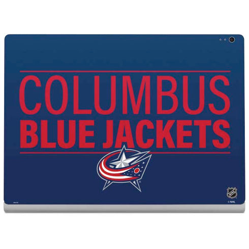 NHL Columbus Blue Jackets Lineup Surface Book 2 13.5in Skin
