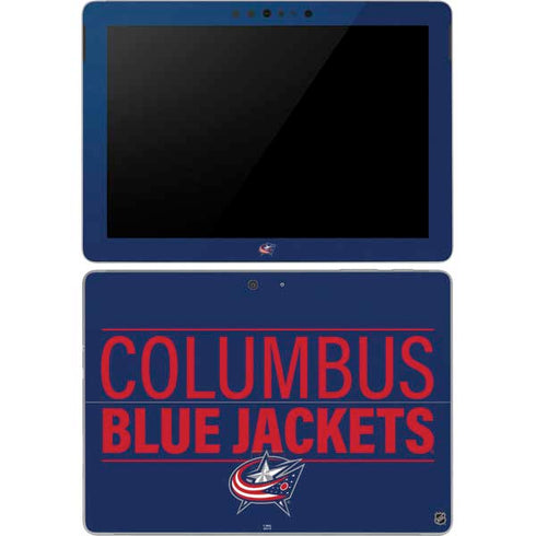 NHL Columbus Blue Jackets Lineup Surface Go Skin