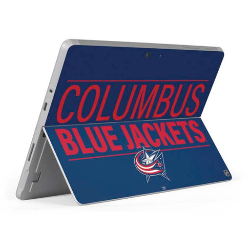NHL Columbus Blue Jackets Lineup Surface Go Skin