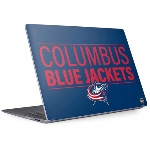 NHL Columbus Blue Jackets Lineup Surface Laptop 2 Skin