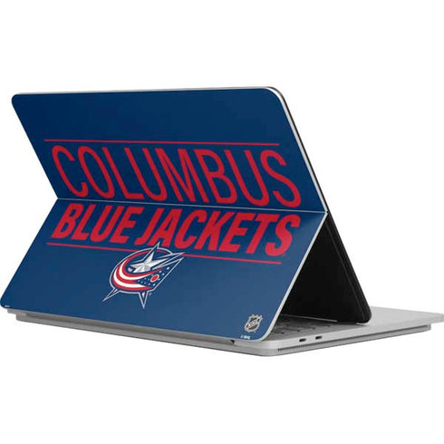 NHL Columbus Blue Jackets Lineup Surface Laptop Studio Skin