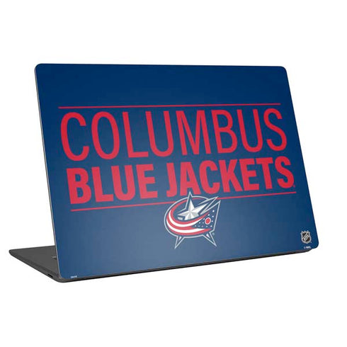 NHL Columbus Blue Jackets Lineup Universal Laptop 18in (14.6 x 10.6in) Skin