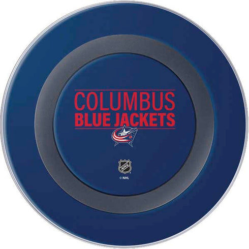 NHL Columbus Blue Jackets Lineup Wireless Charger Skin