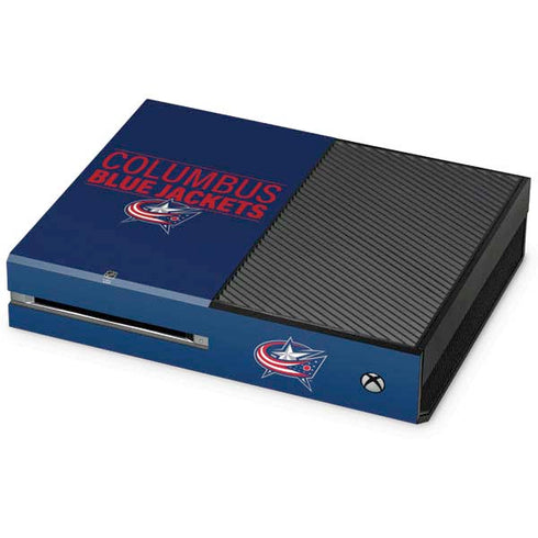 NHL Columbus Blue Jackets Lineup Xbox One Console Skin