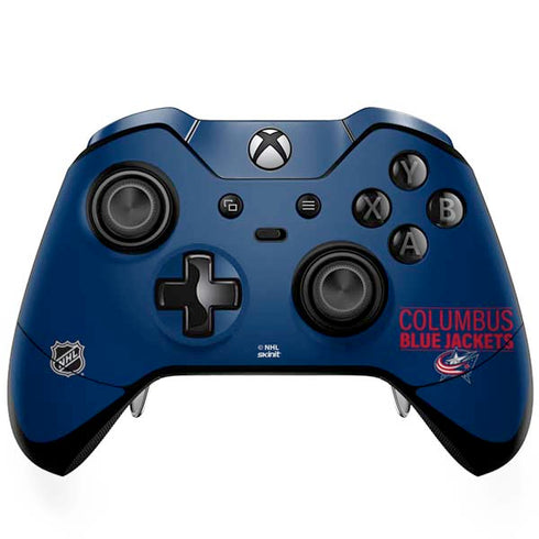NHL Columbus Blue Jackets Lineup Xbox One Elite Controller Skin