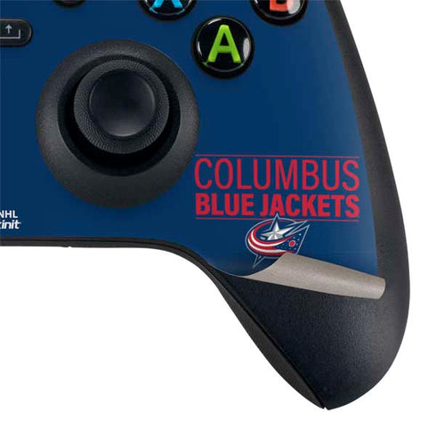 NHL Columbus Blue Jackets Lineup Xbox Series X Bundle Skin