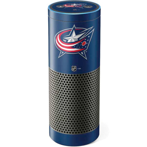 NHL Columbus Blue Jackets Logo Amazon Echo Skin