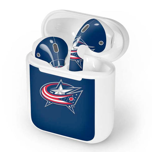 NHL Columbus Blue Jackets Logo Apple AirPods Skin