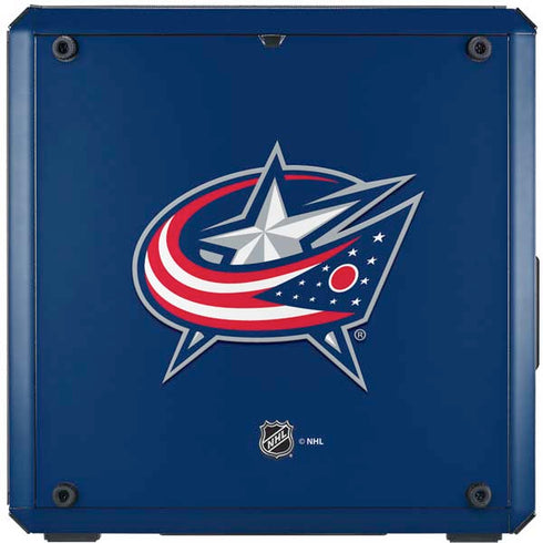 NHL Columbus Blue Jackets Logo Cooler Master MasterBox Q300L Mini Tower Skin