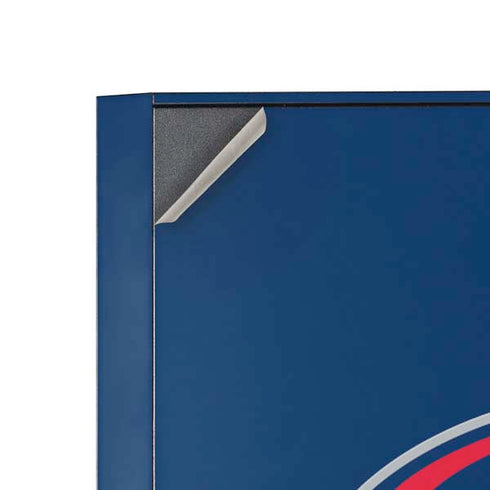 NHL Columbus Blue Jackets Logo Corsair 4000D Tempered Glass Mid-Tower ATX Case Skin