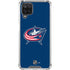 NHL Columbus Blue Jackets Logo Galaxy A12 Clear Case